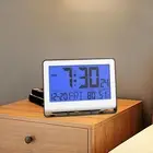 Digital Alarm Clock Hygrometer with Back Light Large Display Clocks for Home