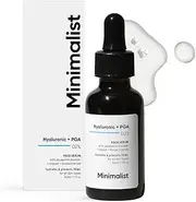 Minimalist 2% Hyaluronic Acid Serum For Intense Hydration, Glowing Skin and Fines Lines | With PGA | Daily Hydrating Face Serum For Women and Men, 30 Ml 1 Fl Oz (Pack Of 1)