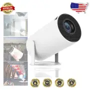Portable 4K Mini Projector with 5G WiFi & Bluetooth for Ultimate Big Screen Fun