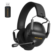 SG600 Pro Wireless Gaming Headset with Microphone - 7.1 Surround Sound, Noise...