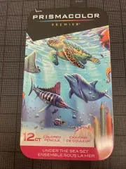 Prismacolor Premier 12 Ct Colored Pencils Under The Sea Set New