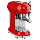 Smeg Retro Style 1350W Manual Espresso Red Coffee Machine with Control Buttons