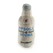 HAUTE DIGGITY DOG Arfsolut Vodka Toy - Mini Squeaker Dog Toy Sz: Small NWT