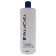 Shampoo One by Paul Mitchell for Unisex - 33.8 oz Shampoo