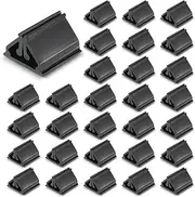 30 Pieces Game Card Stands Plastic Card Stands DIY Board Games Stand for Game Party Favor (Black)