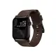 美國NOMADxHORWEEN Apple Watch專用皮革錶帶-摩登黑