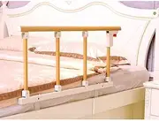 Elderly Bed Rail Safety Side Guard Guard Assist Foldable Bedside Grab Bar Handle Bed Railing for Adults Disabled Bumper Handicap Medical Assistance Devices (Color:A, Size:95x40cm)