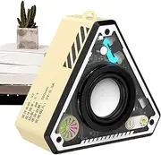 Portable Speaker | Small Wireless Battery Powered Speaker,Desktop Stereo Boombox Bass Audio Amplifier Rechargeable for Computer Car Travel Shower Gym