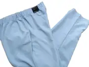 NWT Alfani Size L Straight Leg Comfort Waist Lt Blue Modal & Polyester Pants NEW