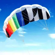 Dual Line Stunt Kite Large for Adults for Kitesurfing Training Outdoor Beach