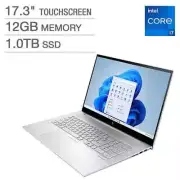 HP ENVY 17.3" Touchscreen Laptop i7-1255U 12GB RAM 1TB SSD Backl W11 17-ch2035cl
