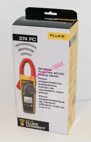 NEW FLUKE 374 TRUE RMS AC/DC CLAMP METER WIRELESS fedex or FedEx#L