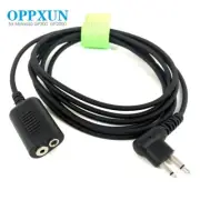 Headset Speaker Microphone Extension Cable for Motorola Earpiece Mic Extend Cord