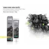 在飛比找蝦皮購物優惠-牙膏(美白) PURE 2080 活性炭韓國