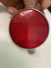 Delta 2 Pie 3 1/4" Fender Mounted Red Bicycle Reflector NOS Schwinn Monark &