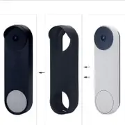 Black Silicone Doorbell Cover For Google Nest Hello Battery