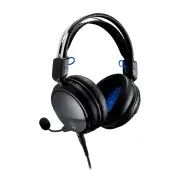 Audio-Technica ATH-GL3 Closed Back High Fidelity Gaming Headset (Black)