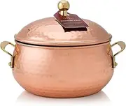 [Thymes] Simmered Cider Poured Candle Copper Pot 18oz