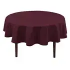 Hiasan Christmas Round Tablecloth 80 Inch - Waterproof Stain Resistant Spillp