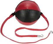 Double End Punching Speed Ball Striking Punching Ball Solid Leather Sporting MMA Boxing Training Gear