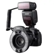 YONGNUO YN14EX II Macro Ring Flash for Canon DSLR Cameras, with Adapter Rings...