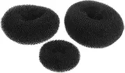 WRITWAA 3pcs Hair Donut for Effortless Styling Gentle Bun Makers and Versatile Hair Accessories for Women for Chignons and Ballet Sock Buns