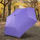 雙龍牌 素色降溫超細黑膠蛋捲傘/三折傘/鉛筆傘/抗UV晴雨傘/陽傘B1592- 薰衣紫