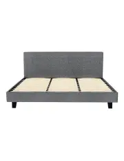 [Artiss] Neo King Size Bed Frame in Grey