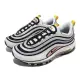 【NIKE 耐吉】休閒鞋 Air Max 97 男鞋 女鞋 白 黑 銀 粉紅 氣墊 點點 科幻動漫 子彈列車(DX6057-001)