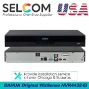 New! Dahua 32CH AI WizSense NVR4232-EI 2SATA 1U 2HDD Perimeter Protection NVR US