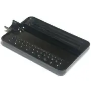 Black Plastic Bead Sorting Tray Diamond Pearl Gemstone Jewelry Craft Organizer