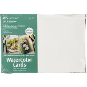 Strathmore Cards & Envelopes 5"X6.875" 50/Pkg-Watercolor 105210
