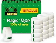 Scotch Magic Tape 19mm x 25.4m Value Pack 810-16 (Pack of 16)