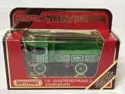 Matchbox 1984 Model Of Yesteryear Y18 Green Atkinson Dampflast Wagon D 1918 MIB