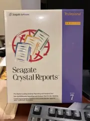 BRAND NEW IN BOX. Seagate Crystal Reports Professional Version 7 + Free Upgrade