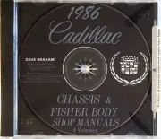 1986 Cadillac Deville Eldorado Fleetwood Seville Shop Service Repair Manual CD (for: Cadillac)