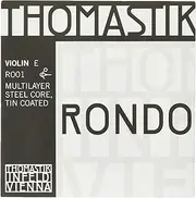 Thomastik-Infeld Rondo Violin E String RO01 Carbon steel, Tin-plated, For Professionals - Deep Tonal Intensity with Compact Focus – Vast Dynamic Range – Powerful Presence - Made in Vienna