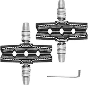 Break Pads Bike,Brake Pads Replacement for Bike - Low Noise Cycle Accessories for Mountain Biking and Road Commuting