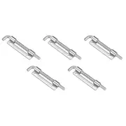 Spring Latch (3.27") 5Pcs 304 Stainless Steel Right-Handed Bolt Pin Loaded Lock