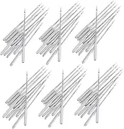 Angoily 60pcs Steel Sewing Machine Needles Heavy Duty Thread Needles for Hand Sewing Thread Threading Tools Included
