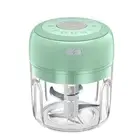 Electric Mini Vegetable Chopper, Food Chopper, Garlic Slicer Veggie, Salad, L...