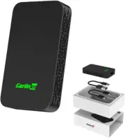 Carlinkit 5.0 2Air Wireless Apple Carplay Adapter, Wireless Android Auto Adapter