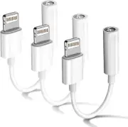 2X iPhone To AUX 3.5mm Audio Headphone Jack Adapter USB C Type C To AUX Cable AU