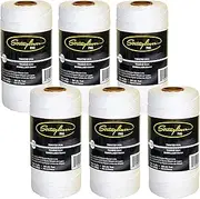 Stringliner 35703 Mason’s Line Replacement Rolls – 1 Lb. #18 Construction Replacement Roll Twisted White 1080'. (6 Pack)