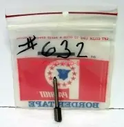 Dremel Router Bit~#632~1/4" Veining~NOS~High Speed~