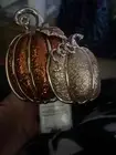 Bath & Body Works Wallflower Diffuser Plug In Orange Gold Pumpkin Glitter