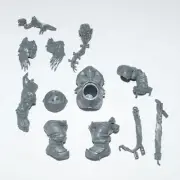 Warhammer Ogor Mawtribes Stonehorn Huskard with Blood Vulture [Bits]