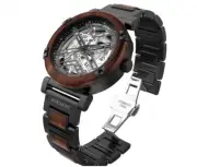 Skeleton Men's Wooden Watch X series 2025 SALE 10% off from $122,99 to $110,49