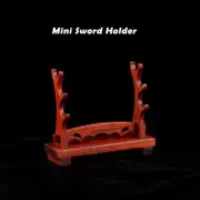 Mini Anime Sword Holder Stand Display Rack For Small Samurai Sword Katana 3 Tier