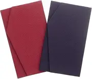 Daiko Sangyo 654-WP Fukusa, Crepe, Plain, Gold Seal, for Congratulations, Made in Japan, Red/Purple